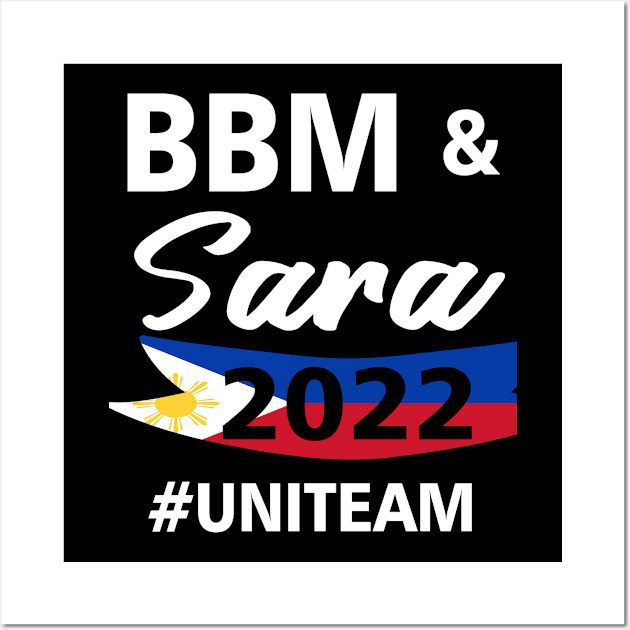 Sara Duterte BBM BongBong Marcos 2022 Du30 Uniteam Wall Art by familycuteycom